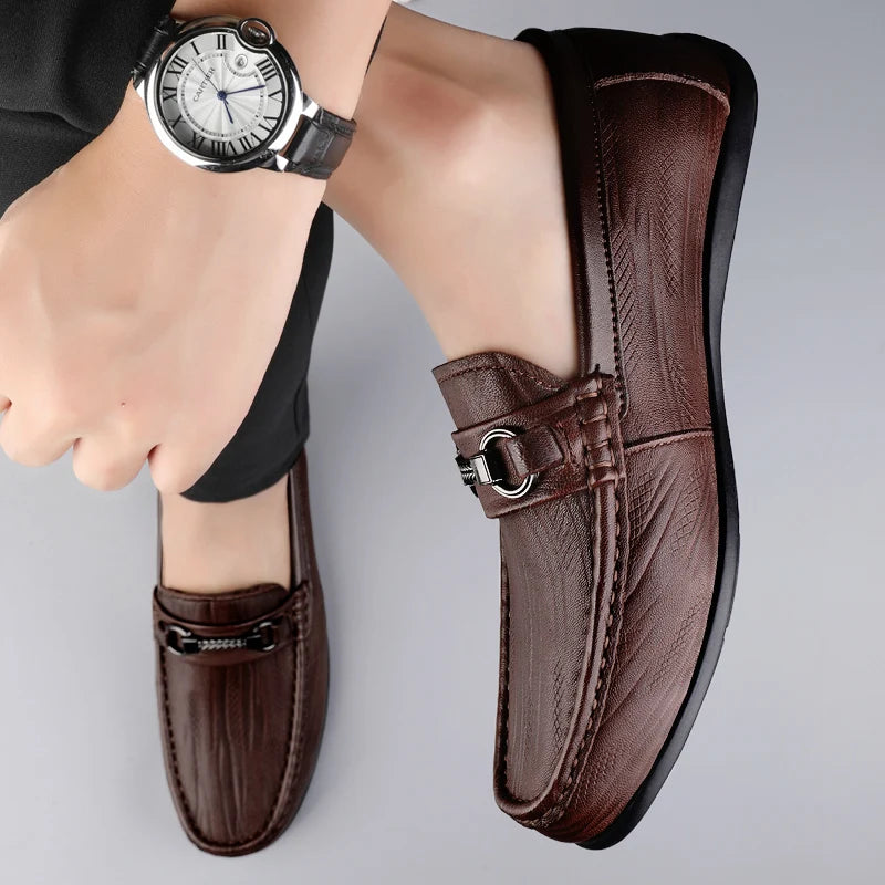 Silas Genuine Leather Loafers