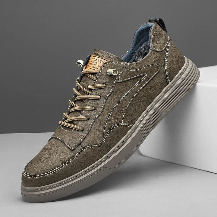 Roux Genuine Leather Sneakers
