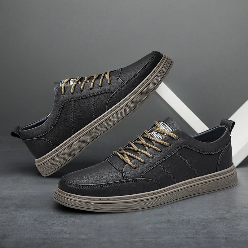 Peyton Genuine Leather Sneakers