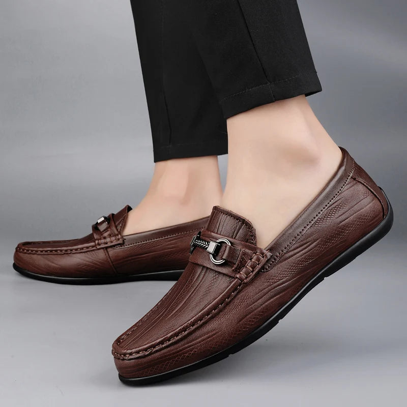 Silas Genuine Leather Loafers