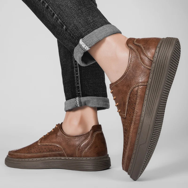 Astor Genuine Leather Sneakers