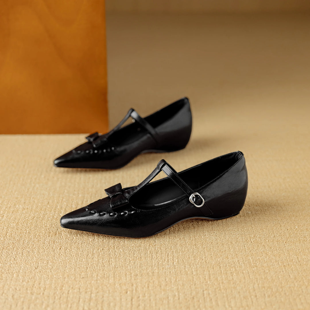 Darlyn Genuine Leather Pumps