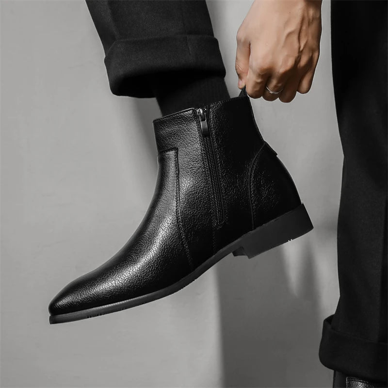 Logen Genuine Leather Boots