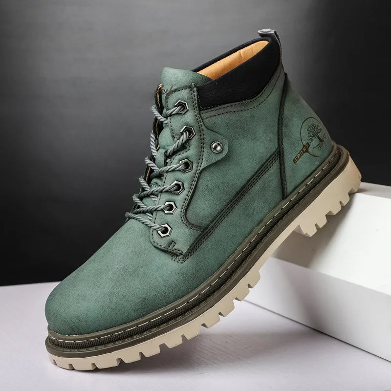 Rudo Genuine Leather Boots