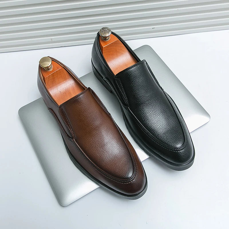 Mier Leather Loafers