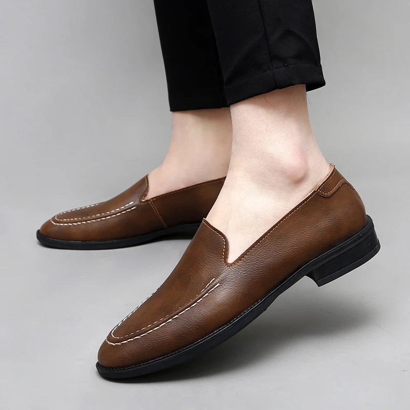Safian Genuine Leather Loafers