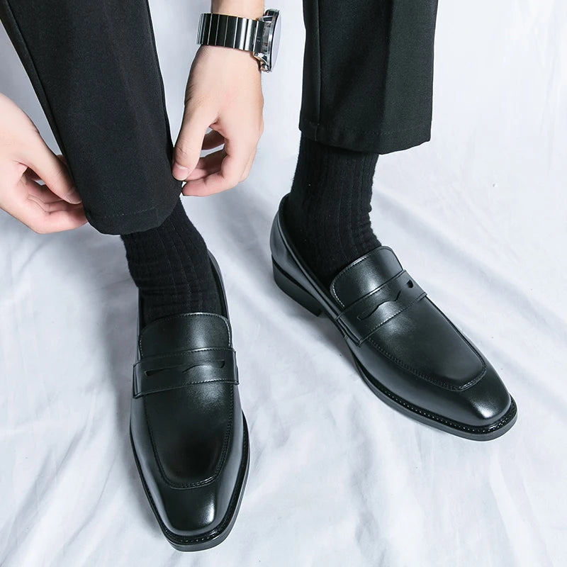 Boran Leather Loafers