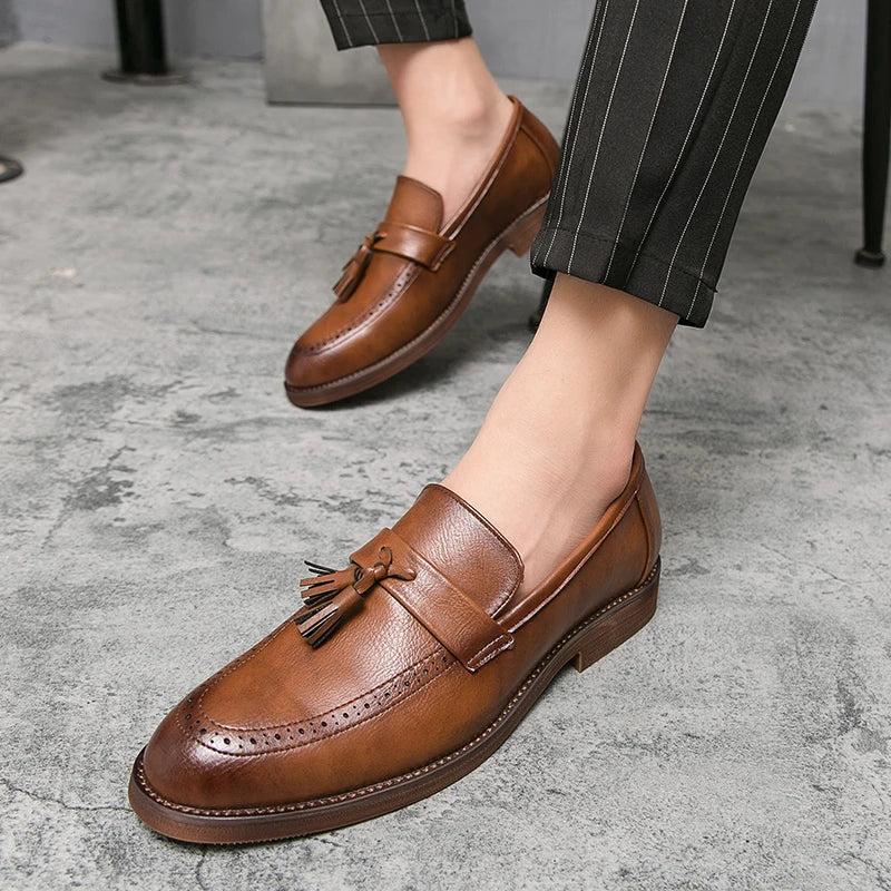 Mauris Genuine Leather Loafer