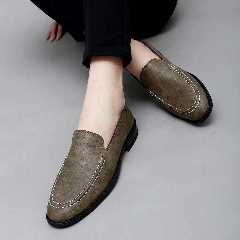Safian Genuine Leather Loafers