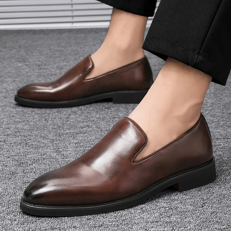 Brion Genuine Leather Loafers
