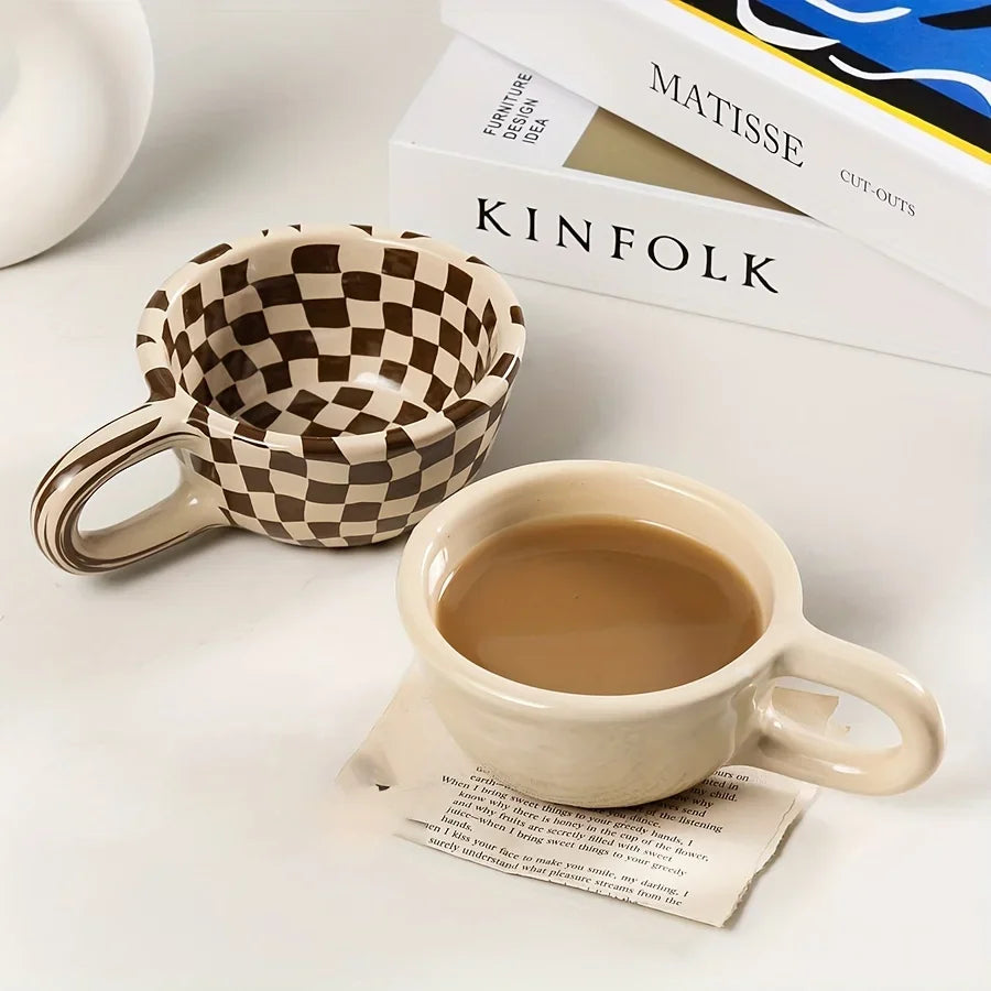 Grid Coffee Cup