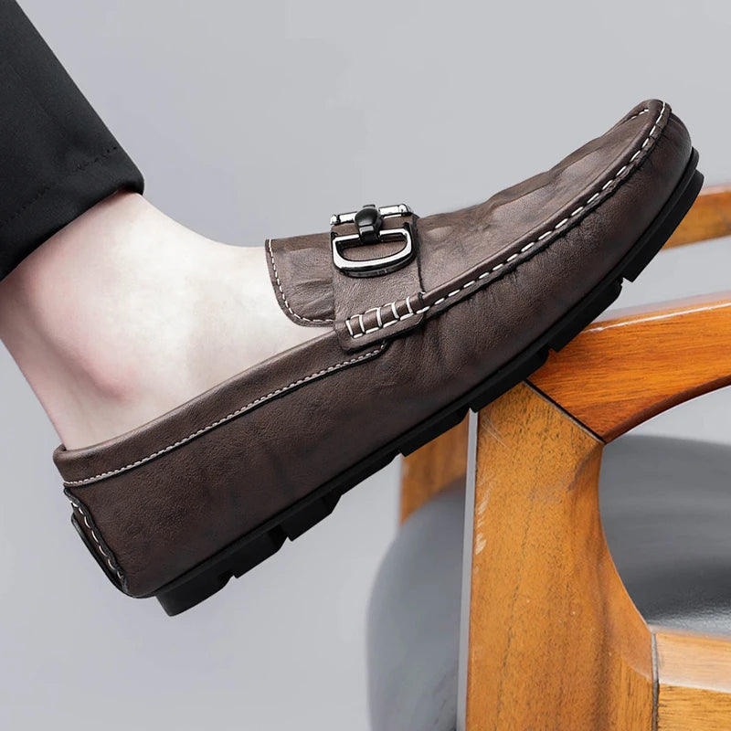 Dorio Genuine Leather Loafers