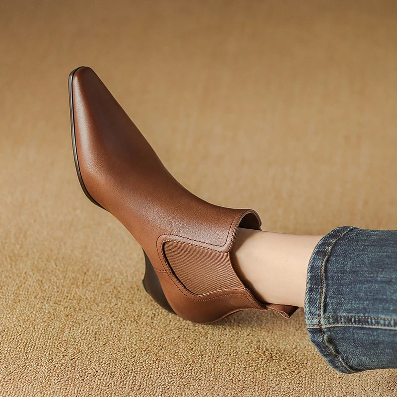 Enara Genuine Leather Boots