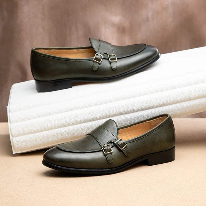 Saber Genuine Leather Dress Shoes