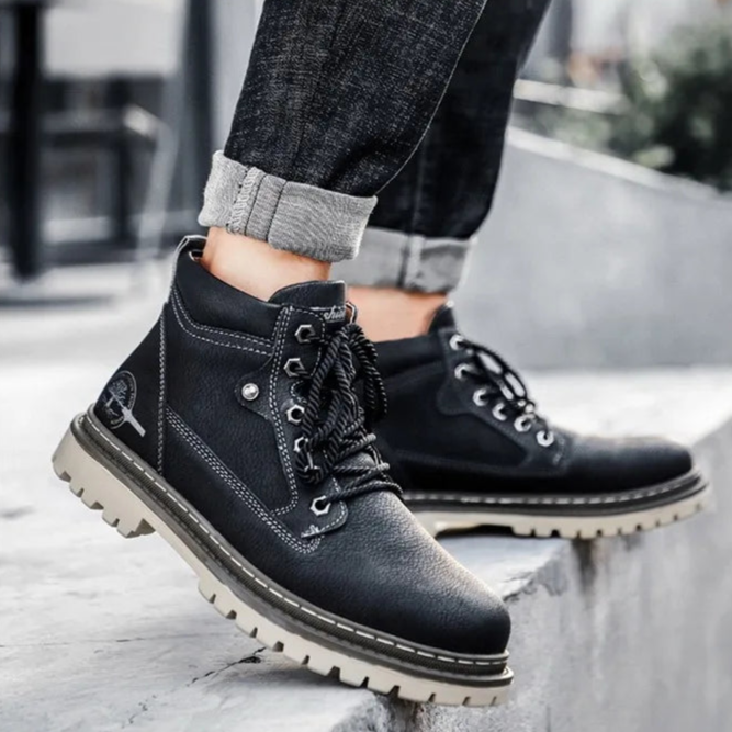 Rudo Genuine Leather Boots