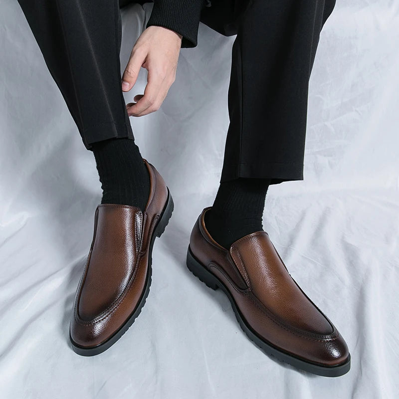 Mier Leather Loafers