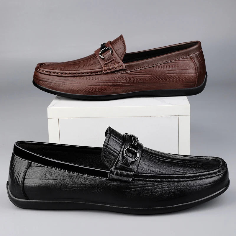 Silas Genuine Leather Loafers