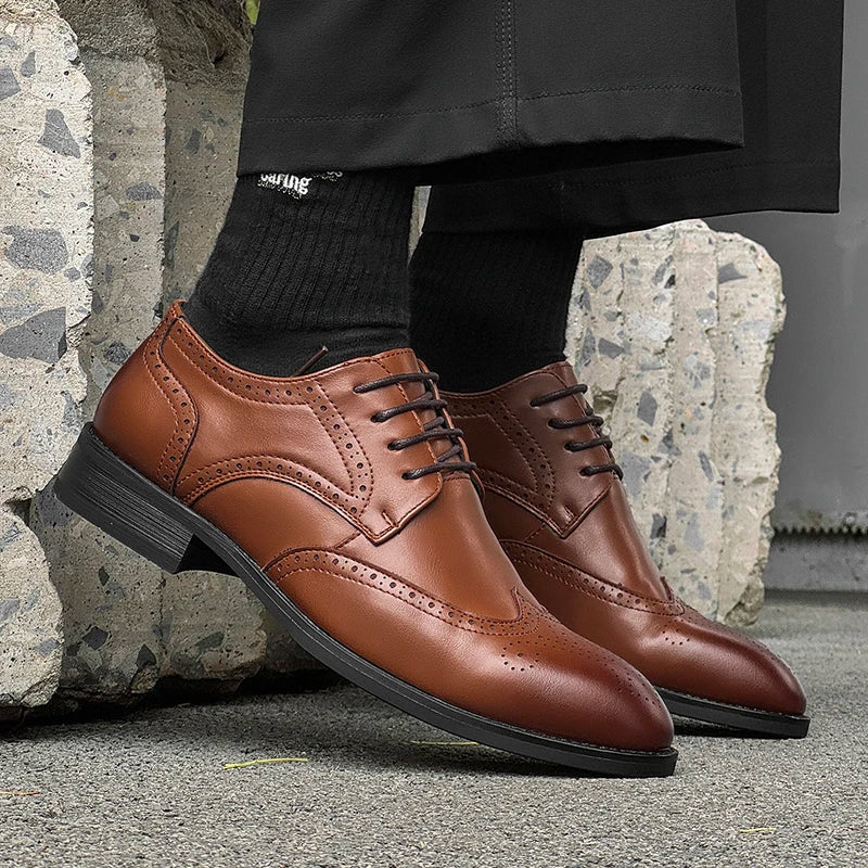 Pasera Genuine Leather Oxfords