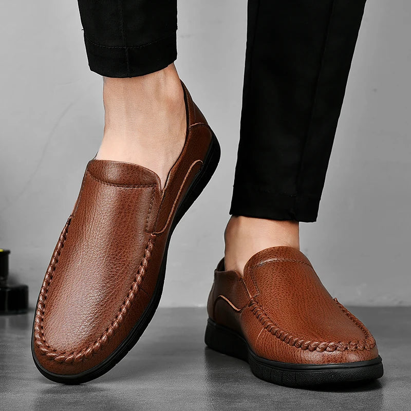 Delmar Genuine Leather Loafers