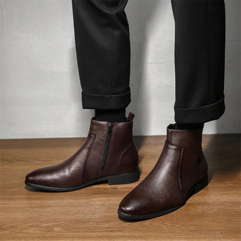 Logen Genuine Leather Boots