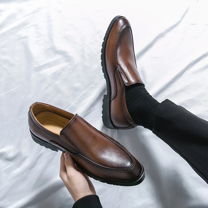Mier Leather Loafers