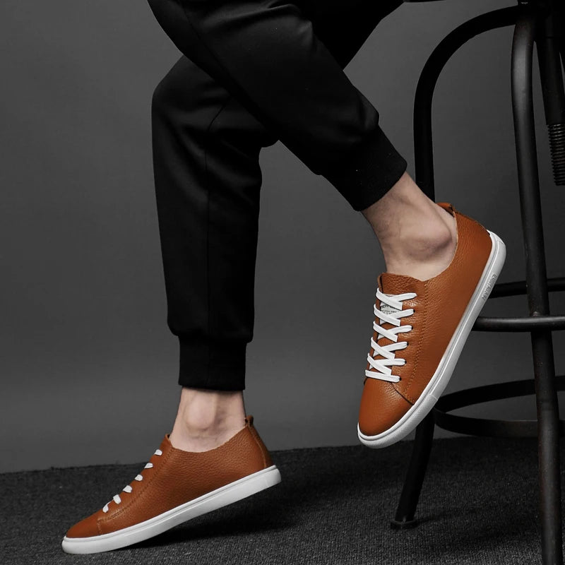Demar Genuine Leather Sneakers