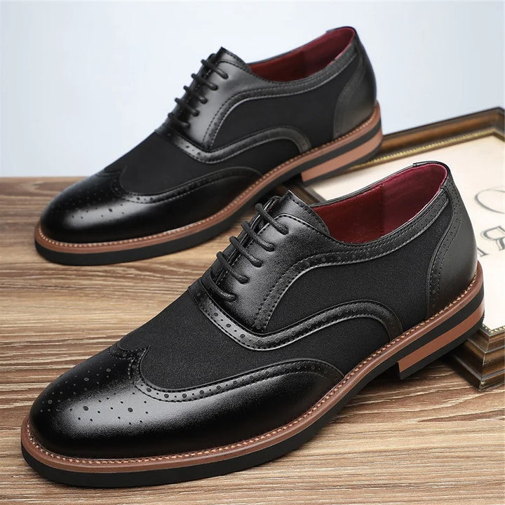 Corec Genuine Leather Oxfords