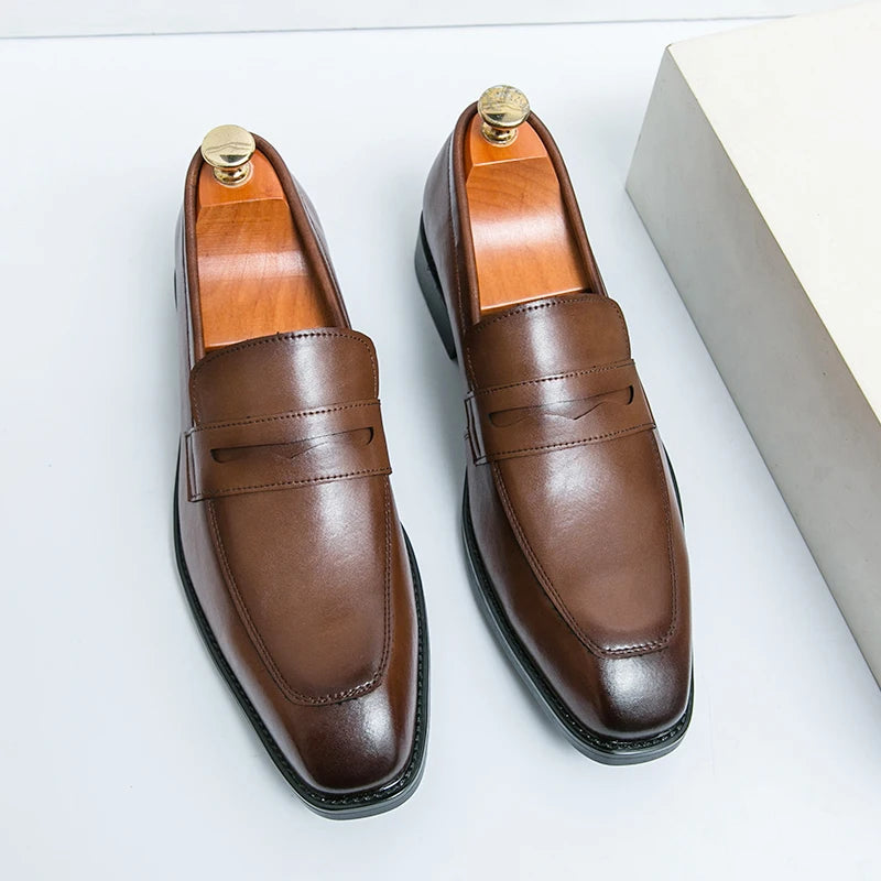 Boran Leather Loafers