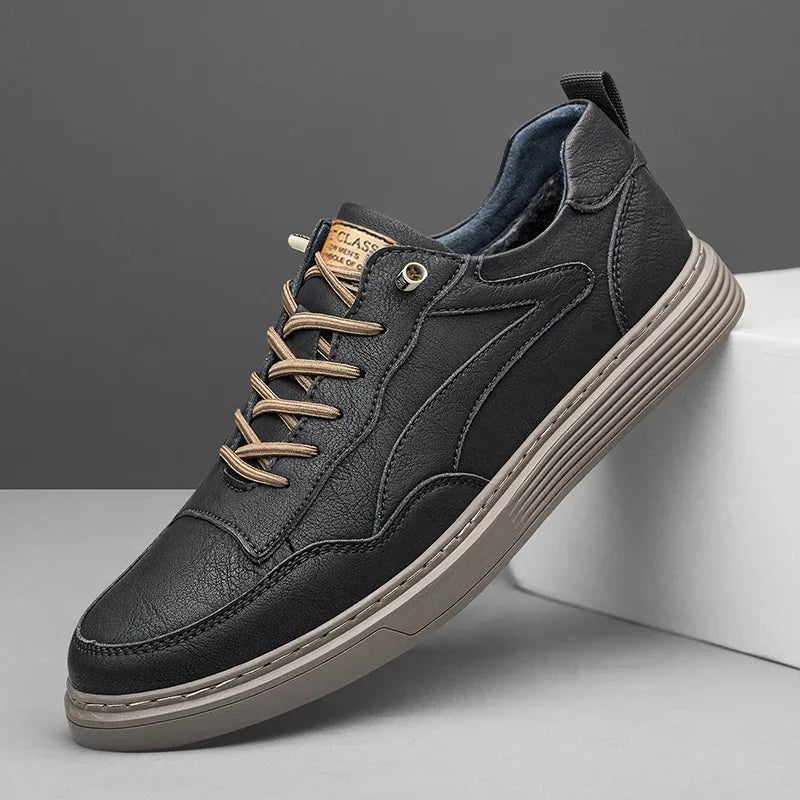 Roux Genuine Leather Sneakers