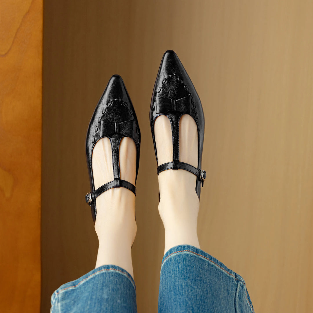 Darlyn Genuine Leather Pumps