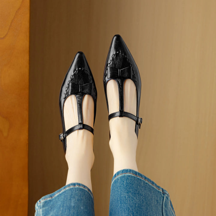 Darlyn Genuine Leather Pumps