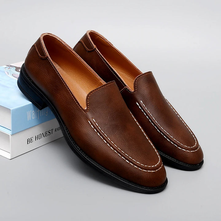 Safian Genuine Leather Loafers