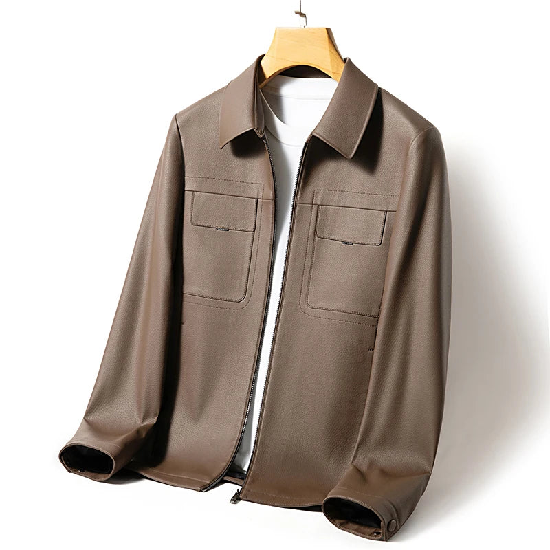 Tresman Genuine Leather Jacket