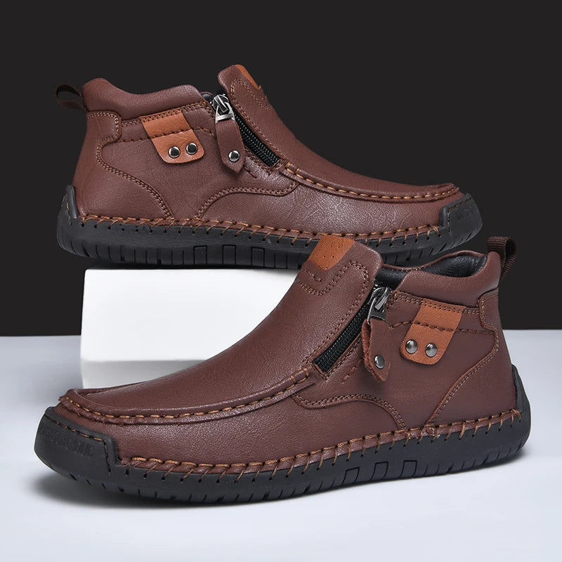 Zedor Genuine Leather Boots