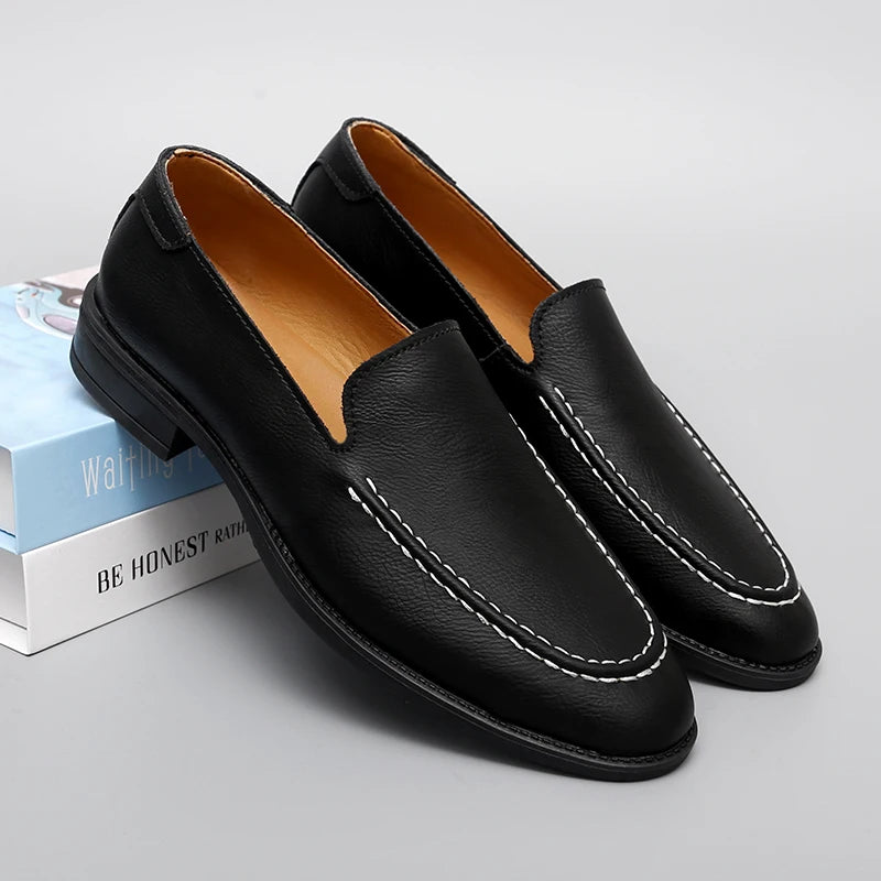 Safian Genuine Leather Loafers