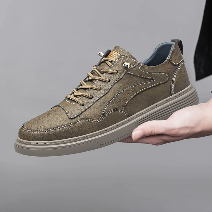 Roux Genuine Leather Sneakers