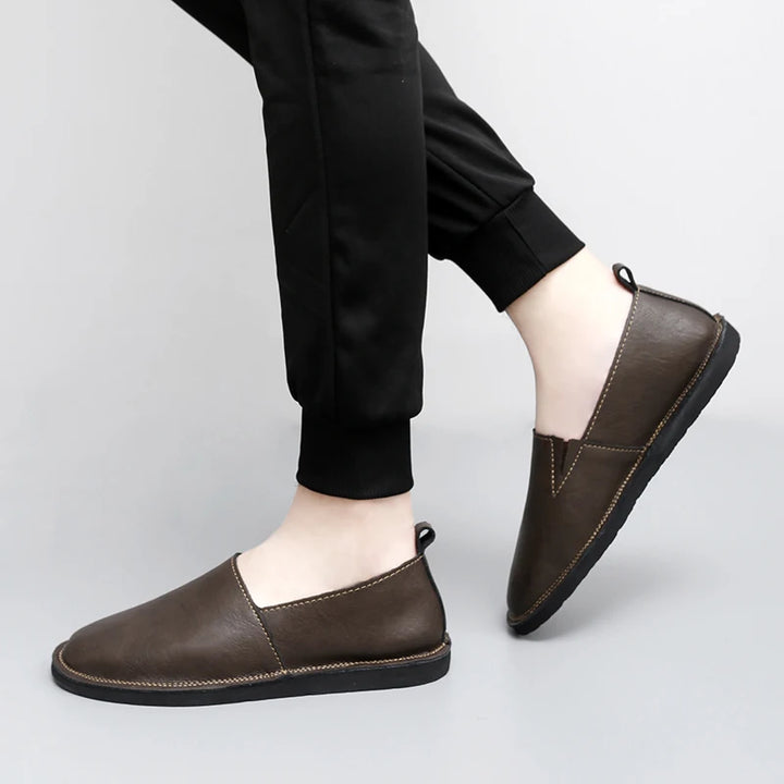 Gabre Genuine Leather Loafers