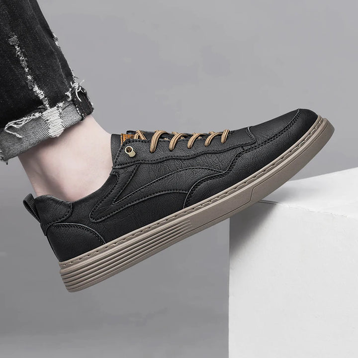 Roux Genuine Leather Sneakers