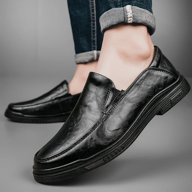 Alten Genuine Leather Loafers