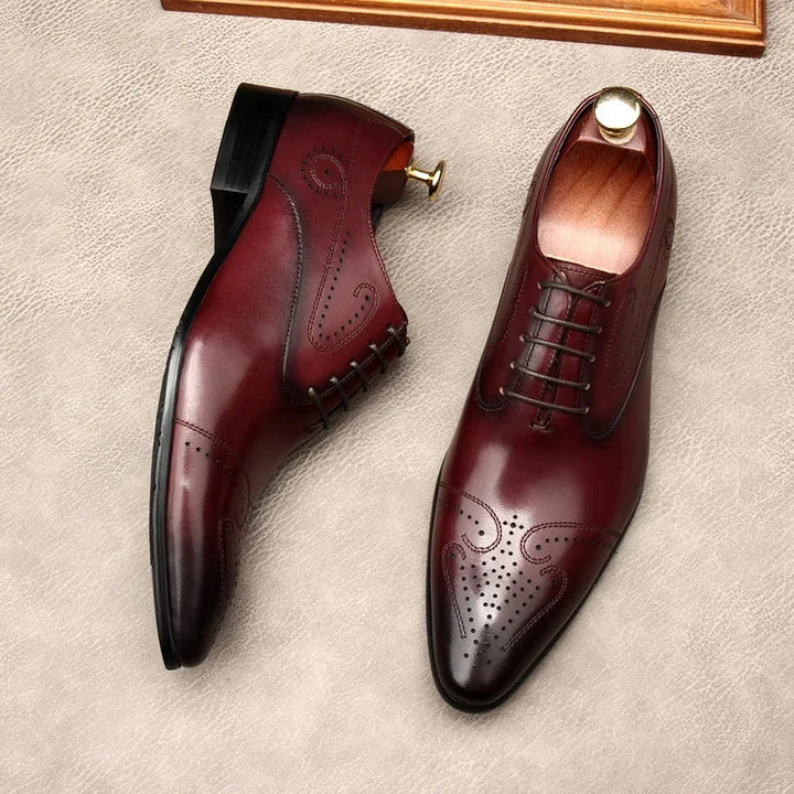 Tarz Genuine Leather Oxfords