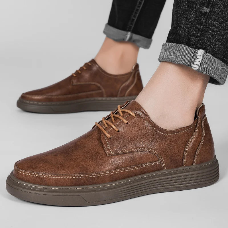 Astor Genuine Leather Sneakers