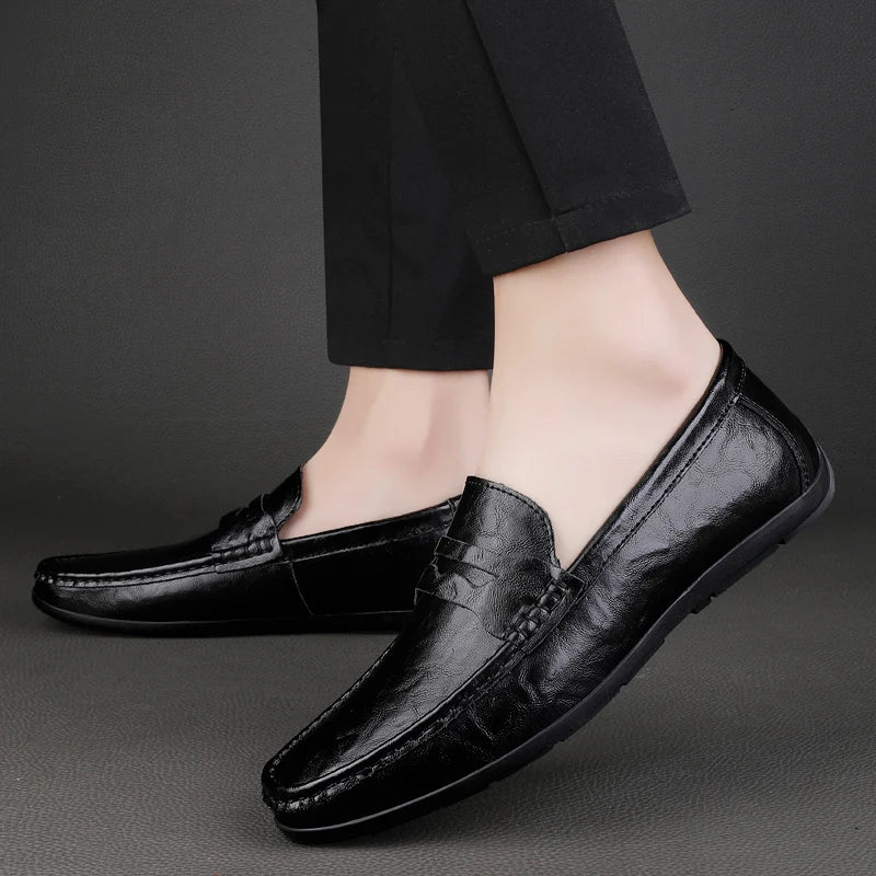 Athen Genuine Leather Loafers