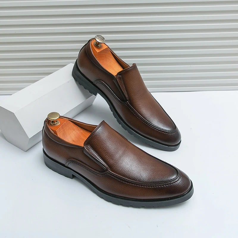 Mier Leather Loafers