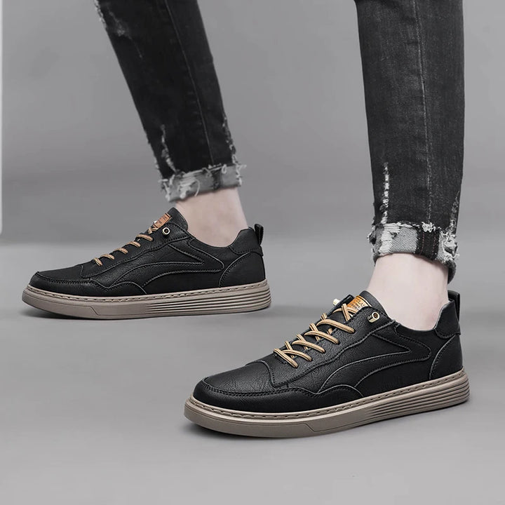 Roux Genuine Leather Sneakers