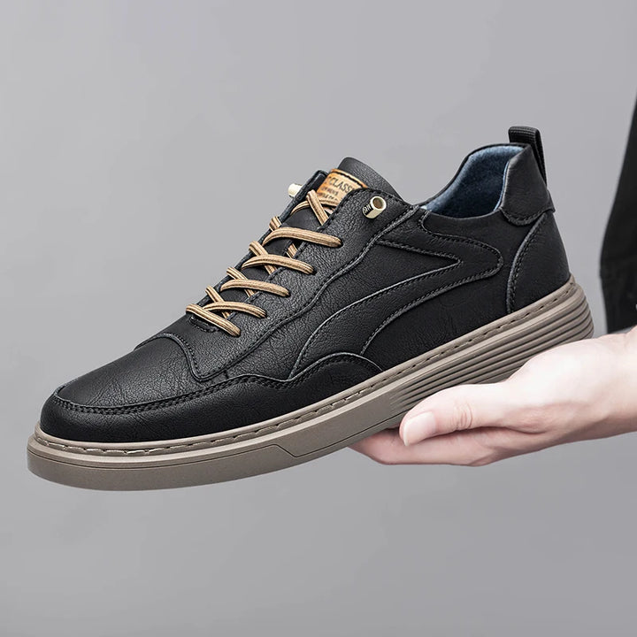 Roux Genuine Leather Sneakers