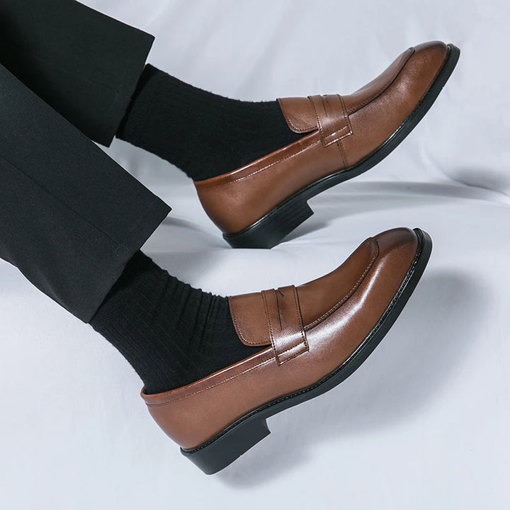 Boran Leather Loafers