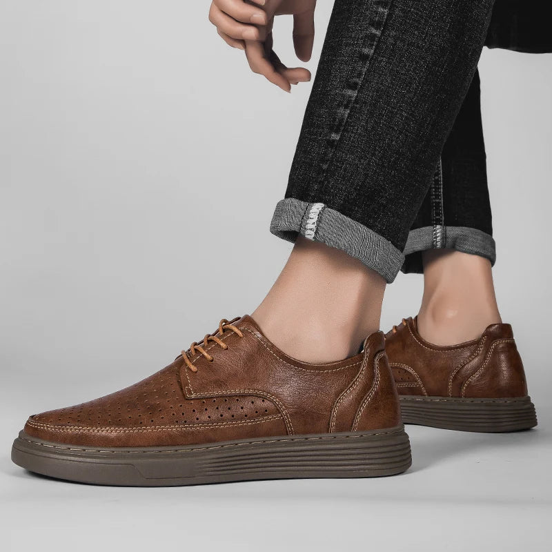 Astor Genuine Leather Sneakers