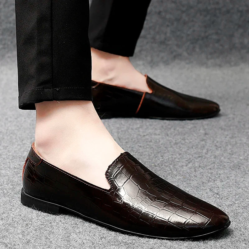 Geneva Genuine Leather Loafers