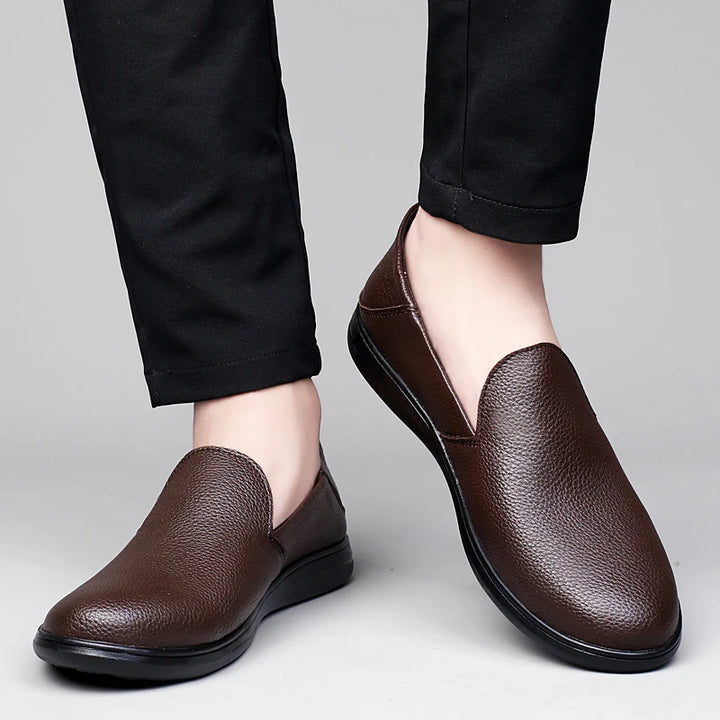 Basik Genuine Leather Loafers