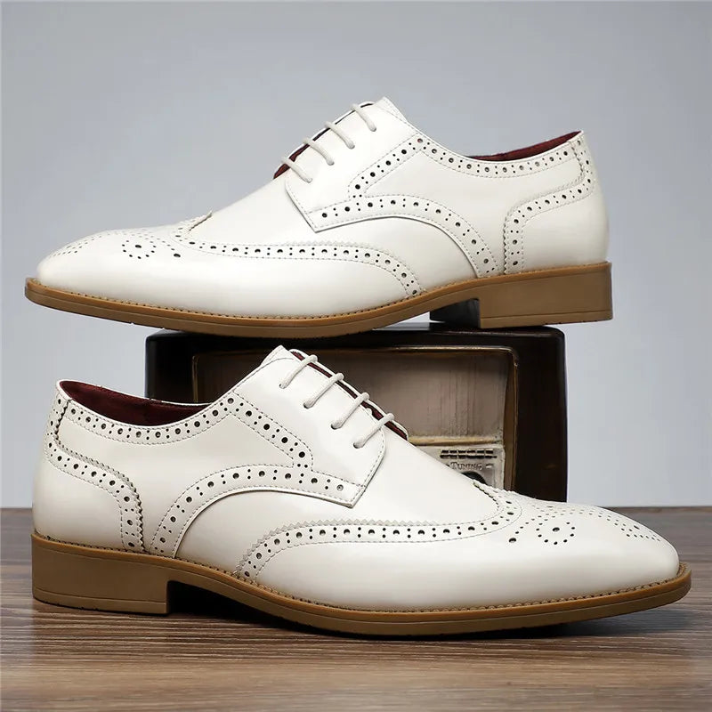 Tyron Genuine Leather Oxfords